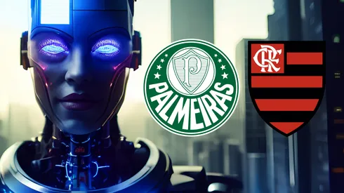 Inteligência artificial revela palpite para Palmeiras x Flamengo.