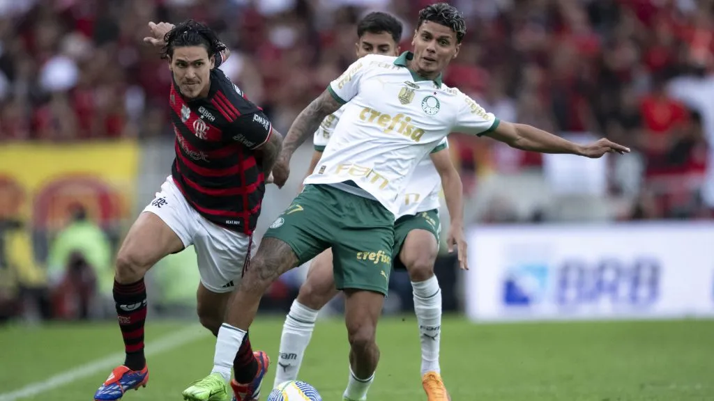 Pedro e Richard Ríos. Foto: Jorge Rodrigues/AGIF