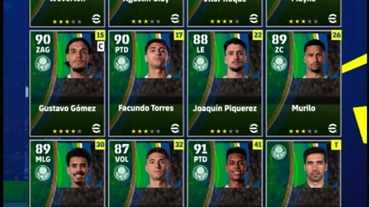 Escalação do Palmeiras