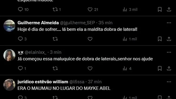 Reações alviverdes