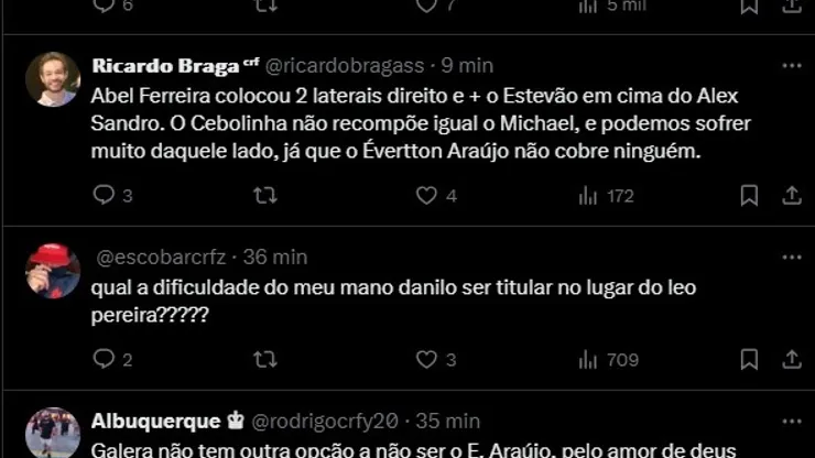 Reações rubro-negras