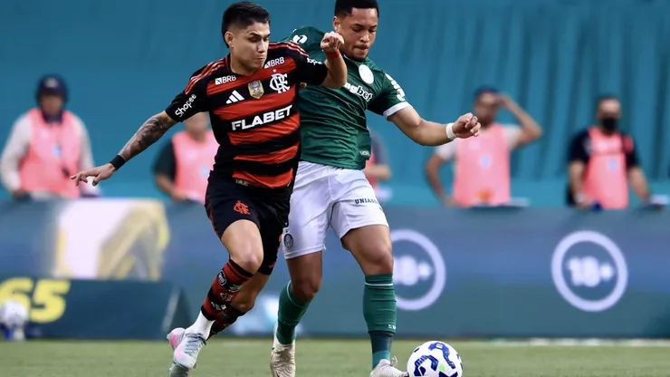 Palmeiras x Flamengo. Foto: Marcello Zambrana/AGIF