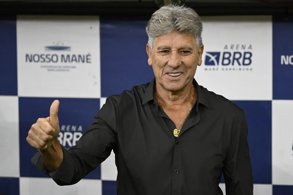 DF – BRASILIA – 21/05/2025 – COPA DO BRASIL 2025, APARECIDENSE X FLUMINENSE – Renato Gaucho tecnico do Fluminense durante partida contra o Aparecidense no estadio Mane Garrincha pelo campeonato Copa Do Brasil 2025. Foto: Mateus Bonomi/AGIF