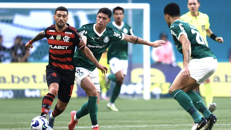 Palmeiras x Flamengo pelo Brasileirão. Foto: Marcello Zambrana/AGIF