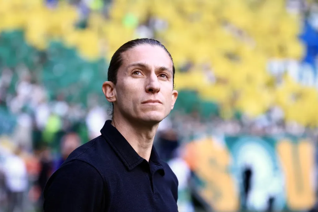 Filipe Luís no Allianz Parque. Foto: Marcello Zambrana/AGIF