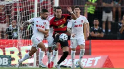 Bruno Tabata, jogador do Internacional durante a partida entre Sport e Internacional no Estadio da Ilha do Retiro em Recife (PE), pelo campeonato brasileiro Serie A.