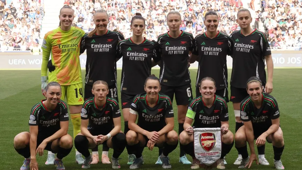 Arsenal é o atual campeão da Champions feminino