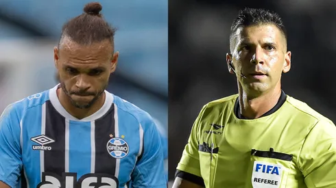 Braithwaite, atacante do Grêmio e Bruno Arleu de Araújo