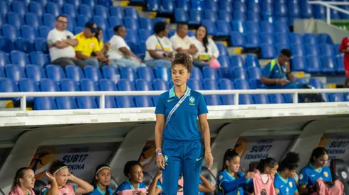 Técnica Rilany. Foto: Nelson Terme/CBF