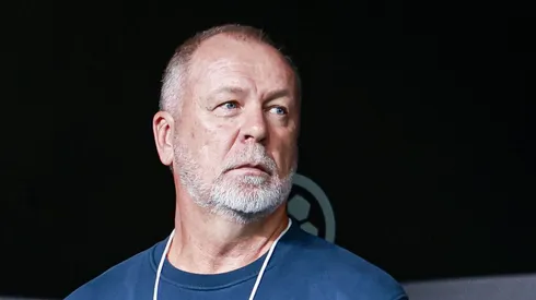 RS - PORTO ALEGRE - 13/05/2025 - COPA SUL-AMERICANA 2025, GREMIO X GODOY CRUZ - Mano Menezes tecnico do Gremio durante partida contra o Godoy Cruz no estadio Arena do Gremio pelo campeonato Copa Sul-americana 2025.