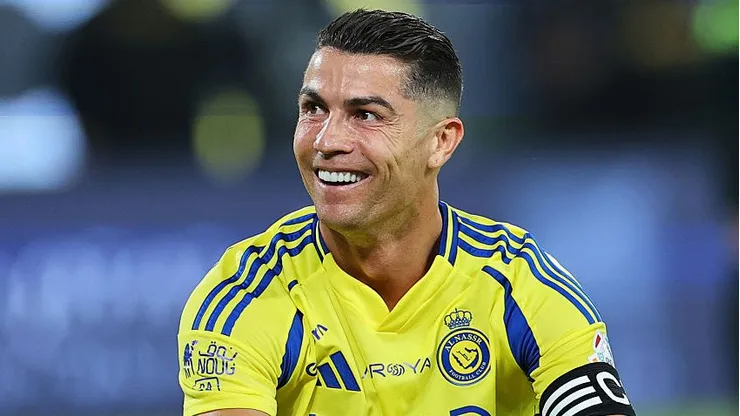 Cristiano Ronaldo, o maior artilheiro do Mundial. Foto: Abdullah Ahmed/Getty Images