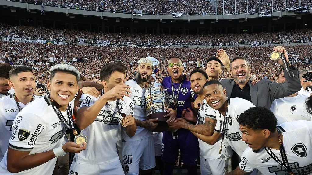 Botafogo, campeão da CONMEBOL Libertadores de 2024. Foto: Vítor Silva/Botafogo.