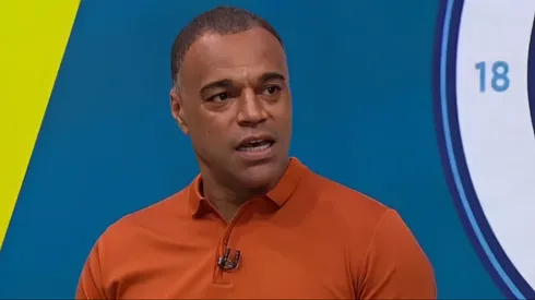 Denílson, ex-jogador do Palmeiras - Foto: Reprodução/TV Globo.