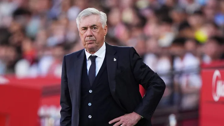 Carlo Ancelotti quando treinava o Real Madrid - Foto: Angel Martinez/Getty Images)