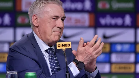 RJ - RIO DE JANEIRO - 26/05/2025 - SELECAO BRASILEIRA, CARLO ANCELOTTI CONVOCACAO - Carlo Ancelotti italiano tecnico da Selecao Brasileira convoca os jogadores para os jogos diante de Equador e Paraguai, nos proximos dias 5 e 10, pelas Eliminatorias Sul-Americanas para a Copa do Mundo de 2026, evento realizado no Hotel Hotel Gran Hyatt na Barra da Tijuca, Zona Oeste do Rio de Janeiro, nesta segunda (26). Foto: Thiago Ribeiro/AGIF