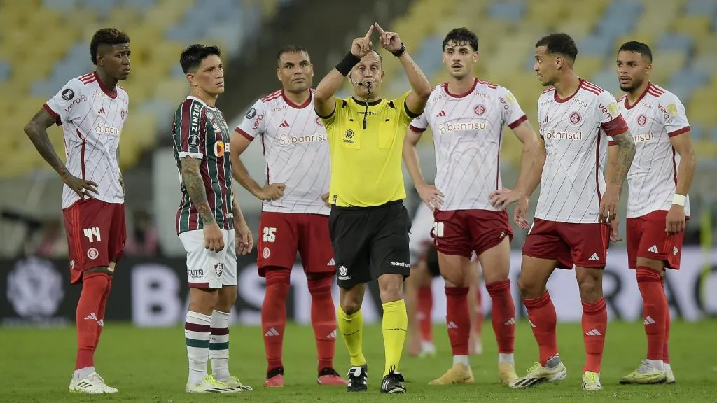 Herrera apitou a semifinal entre Fluminense x Inter, pela Copa Libertadores 2023 – Foto: Alexandre Loureiro/AGIF