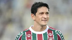 Germán Cano, jogador do Fluminense, durante partida contra a Aparecidense, pela Copa Betano do Brasil. Foto: Thiago Ribeiro/AGIF.