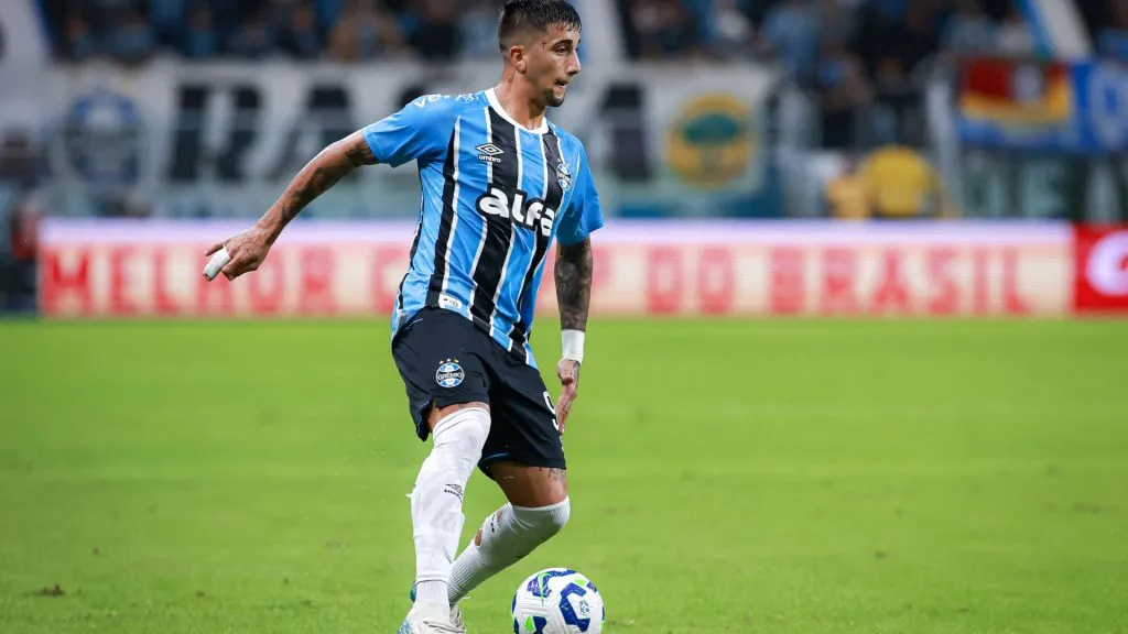 Cristian Olivera é um dos principais destaques do Grêmio em 2025 – Foto: Maxi Franzoi/AGIF