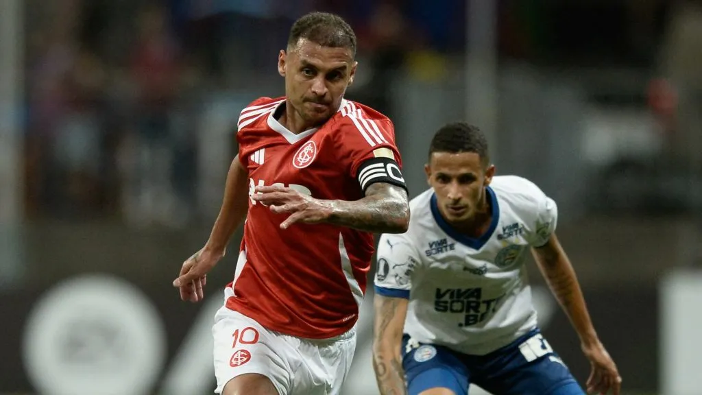 Internacional x Bahia se enfrentam pela Copa Libertadores 2025. Foto: Jhony Pinho/AGIF