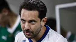 SP - SAO PAULO - 27/04/2025 - BRASILEIRO A 2025, PALMEIRAS X BAHIA - Everton Ribeiro jogador do Bahia durante entrada em campo para partida contra o Palmeiras no estadio Arena Allianz Parque pelo campeonato Brasileiro A 2025.