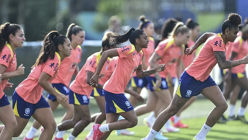 Seleção Brasileira. Fotos : Staff Images / CBF