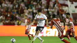 PE - RECIFE - 20/05/2025 - COPA DO BRASIL 2025, NAUTICO X SAO PAULO - Ferraresi jogador do Sao Paulo durante a partida entre Nautico e Sao Paulo, no estadio dos Aflitos em Recife (PE), pela Copa do Brasil 2025. Foto: Marlon Costa/AGIF