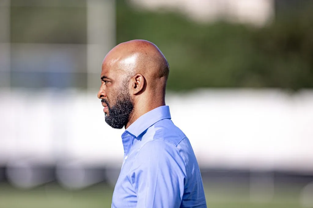 SP – SAO PAULO – 21/03/2024 – CORINTHIANS, TREINO – Fabinho Soldado Diretor do Corinthians durante treino no Centro de Treinamento CT Joaquim Grava. Foto: Leonardo Lima/AGIF