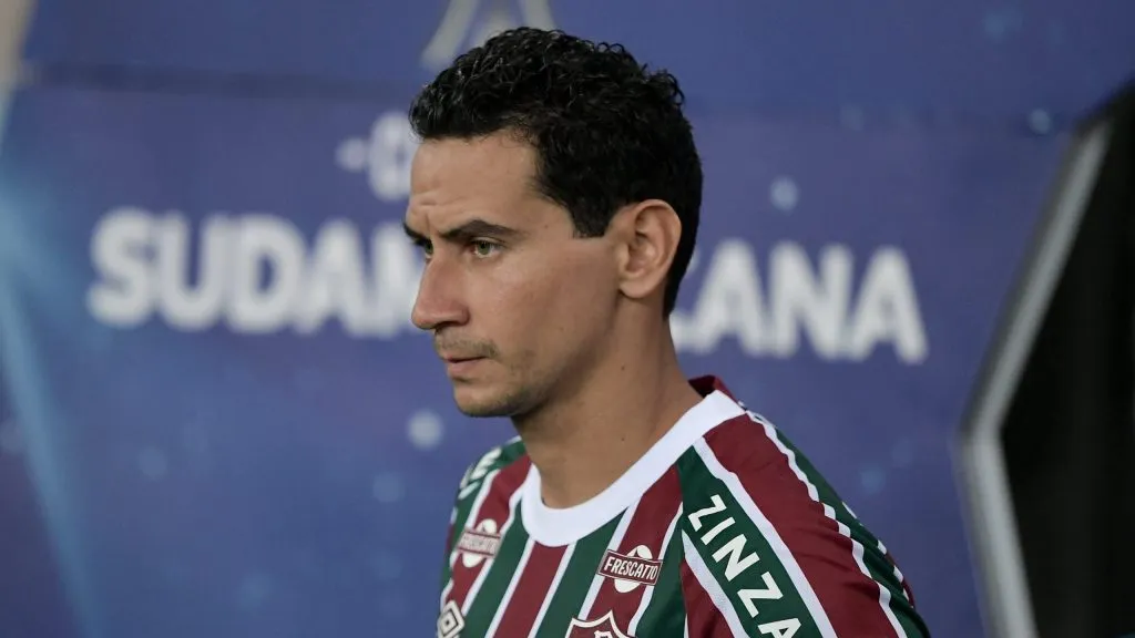 Ganso, meio-campista do Tricolor das Laranjeiras. Foto: Thiago Ribeiro/AGIF.