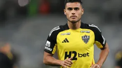 - -NENHUM- - 12/02/2025 - MINEIRO 2025, ATLETICO-MG X ITABIRITO - Fausto Vera jogador do Atletico-MG durante aquecimento antes da partida contra o Itabirito no estadio -nenhum- pelo campeonato Mineiro 2025. Foto: Gilson Lobo/AGIF