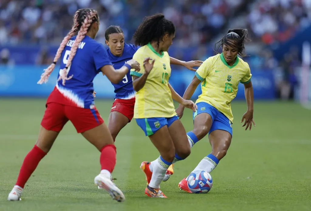 Brasil x EUA. Foto: Rafael Ribeiro/CBF