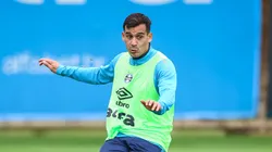 Cristaldo durante treino ao longo da semana.
