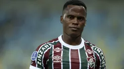Jhon Arias em ação pelo Fluminense na Sul-Americana - Foto: Jorge Rodrigues/AGIF