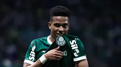 Estêvão durante peleja realizada diante do Ceará.