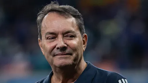 MG – BELO HORIZONTE – 18/05/2025 – BRASILEIRO A 2025, CRUZEIRO X ATLETICO-MG – Pedro Lourenco Dirigente do Cruzeiro durante partida contra o Atletico-MG no estadio Mineirao pelo campeonato Brasileiro A 2025.