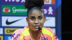 Tarciane falou sobre o desafio da Seleção contra o Japão - Créditos: Lívia Villas Boas / Staff Images Woman / CBF