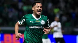 SP - SAO PAULO - 22/05/2025 - COPA DO BRASIL 2025, PALMEIRAS X CEARA - jogador do Palmeiras durante partida contra o Ceara no estadio Arena Allianz Parque pelo campeonato Copa Do Brasil 2025. Foto: Fabio Giannelli/AGIF