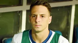 Arias durante partida do Bahia na Série A