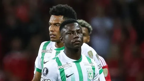 Marino Hinestroza, atacante colombiano do Atlético Nacional-COL, passou pela base do Palmeiras - Foto: Pedro H. Tesch/Getty Images
