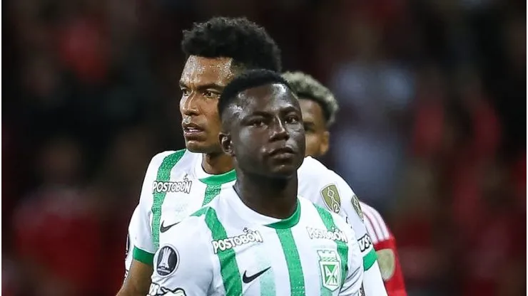 Marino Hinestroza, atacante colombiano do Atlético Nacional-COL, passou pela base do Palmeiras - Foto: Pedro H. Tesch/Getty Images