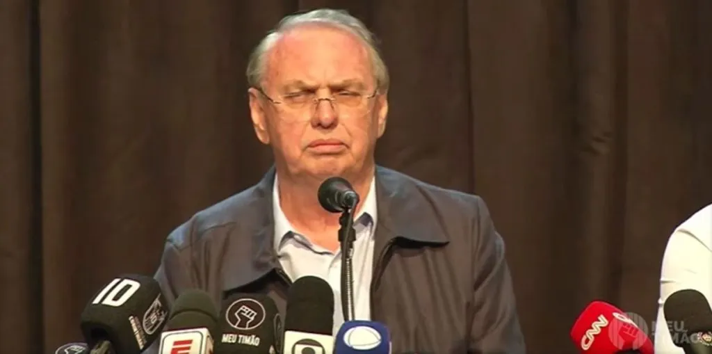 Osmar Stabile é o atual presidente - Foto: Reprodução/Corinthians TV.