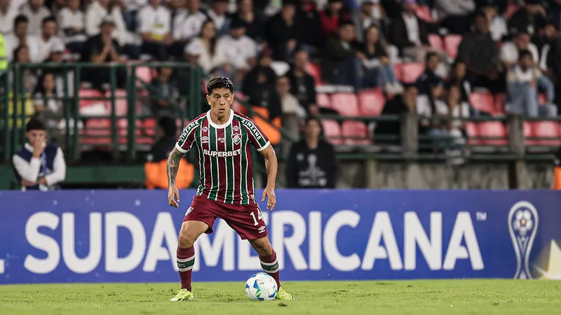 Fluminense venceu o Once Caldas na Colômbia com gol de Germán Cano. Foto: Marcelo Gonçalves/Fluminense FC