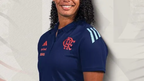Rosana Augusto, treinadora Flamengo. Foto: Divulgação/Flamengo