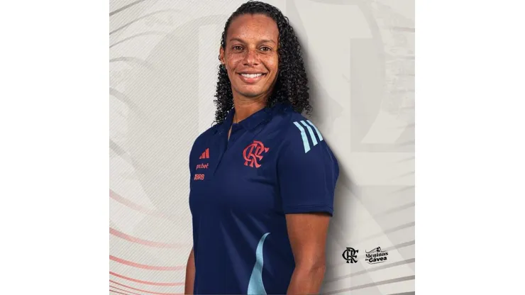 Rosana Augusto, treinadora Flamengo. Foto: Divulgação/Flamengo