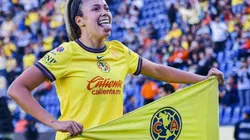 Priscila, atacante do América-MEX, anuncia pausa na carreira Foto: Divulgação/América