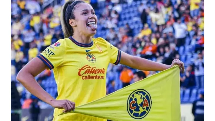 Priscila, atacante do América-MEX, anuncia pausa na carreira Foto: Divulgação/América