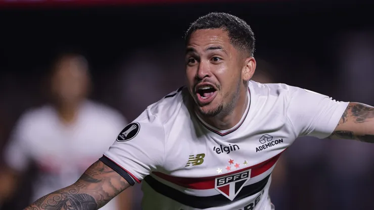 Luciano vem se destacando nas últimas partidas pelo São Paulo. Foto: Ettore Chiereguini/AGIF