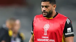 Hulk jogador do Atlético durante aquecimento - Foto: Gilson Lobo/AGIF