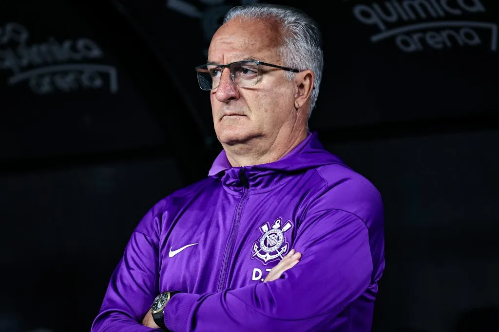 Dorival Junior, tecnico do Corinthians, durante partida contra o Novorizontino no estadio Arena Corinthians pela Copa Do Brasil 2025. Foto: Fabio Giannelli/AGIF