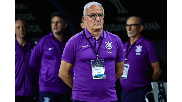 Dorival Jr. técnico do Corinthians durante partida contra o America de Cali no estádio Arena Corinthians pelo campeonato Copa Sul-americana 2025. Foto: Fabio Giannelli/AGIF