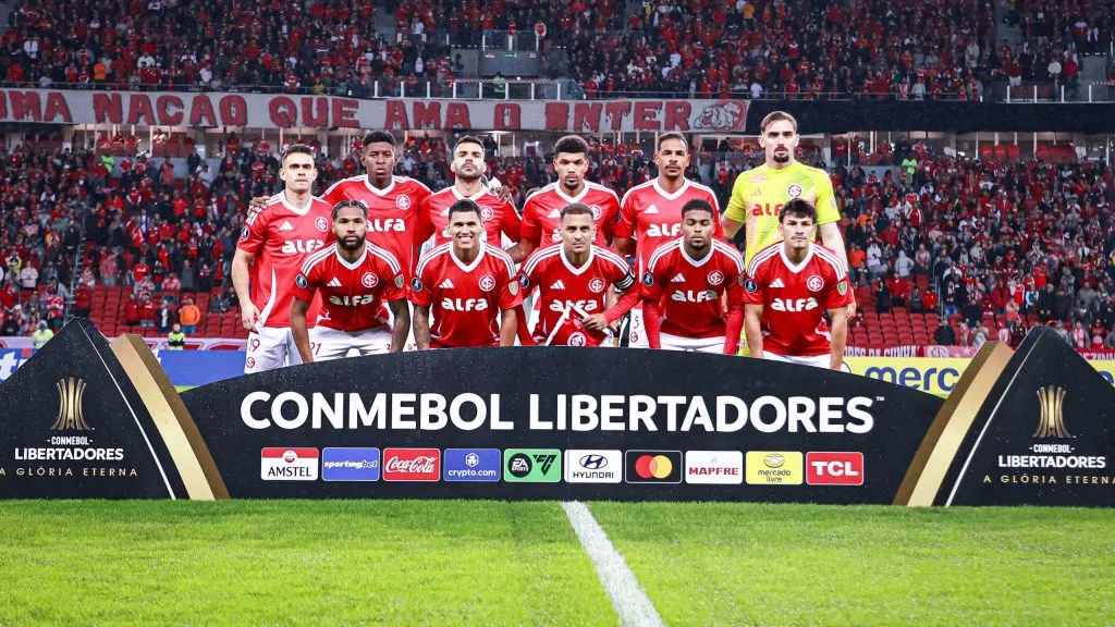 Internacional na Libertadores. Foto: Maxi Franzoi/AGIF